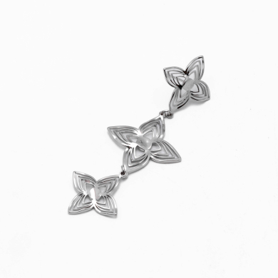 ARETES Y00735 PLATEADO Acero Inoxidable G44