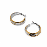ARETES Y00829 32.5MM BICOLOR Acero Inoxidable F210