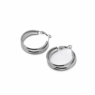 ARETES Y00829 32.5MM PLATEADO Acero Inoxidable F210
