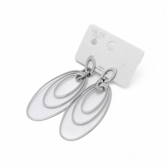 ARETES Y00778 PLATEADO Acero Inoxidable G310