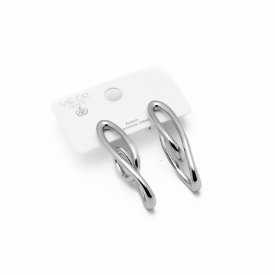 ARETES Y00613 PLATEADO Acero Inoxidable F47