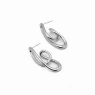 ARETES Y00613 PLATEADO Acero Inoxidable F47