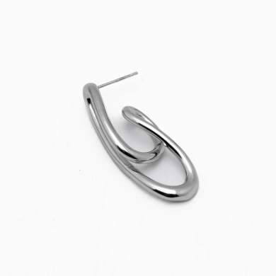 ARETES Y00613 PLATEADO Acero Inoxidable F47