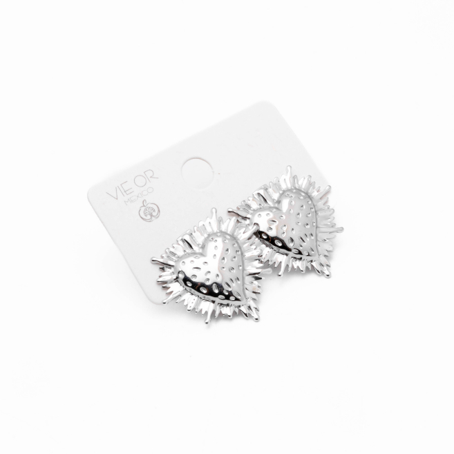ARETES Y00659 PLATEADO Acero Inoxidable F31