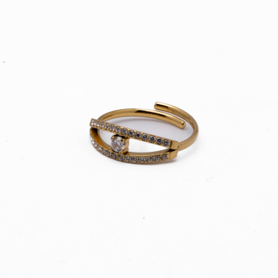 ANILLO ZO14088R DORADO Acero Inoxidable
