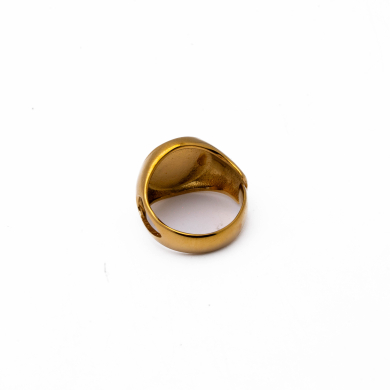 ANILLO ZO15859R DORADO Acero Inoxidable