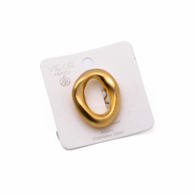 ANILLO ZO12623R300 DORADO Acero Inoxidable