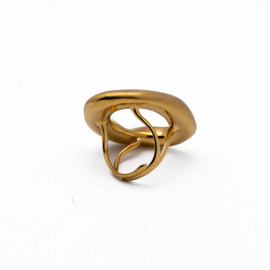 ANILLO ZO12623R300 DORADO Acero Inoxidable