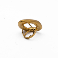 ANILLO ZO12623R300 DORADO Acero Inoxidable A51