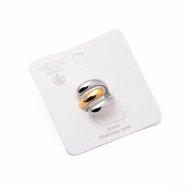 ANILLO ZO11696R BICOLOR Acero Inoxidable 2A58