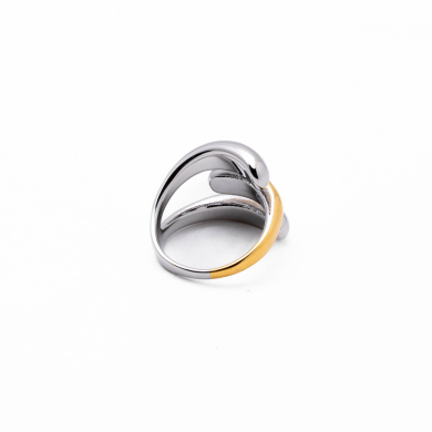 ANILLO ZO11696R BICOLOR Acero Inoxidable