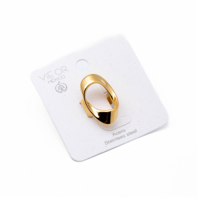 ANILLO ZO10892R250 DORADO Acero Inoxidable