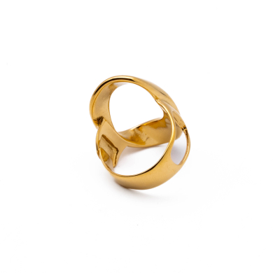 ANILLO ZO10892R250 DORADO Acero Inoxidable