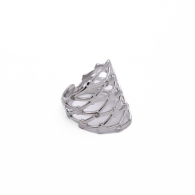 ANILLO ZO15814R PLATEADO Acero Inoxidable