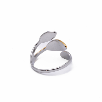 ANILLO ZO8013R150 BICOLOR Acero Inoxidable