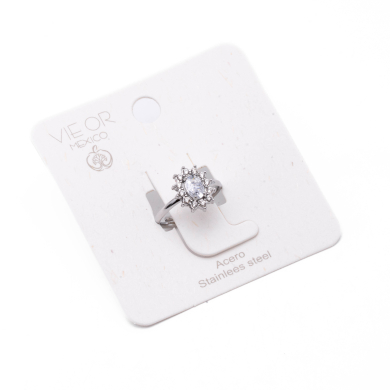 ANILLO ZO15173R PLATEADO Acero Inoxidable