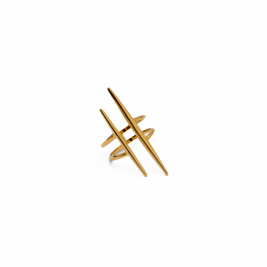 ANILLO ZO11124R150 DORADO Acero Inoxidable