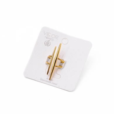 ANILLO ZO11124R150 DORADO Acero Inoxidable