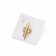 ANILLO ZO11124R150 DORADO Acero Inoxidable 2A34