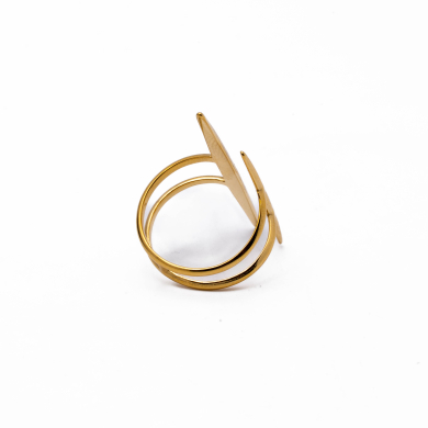 ANILLO ZO11124R150 DORADO Acero Inoxidable