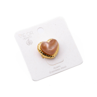ANILLO ZO14207R DORADO+MARRON Acero Inoxidable A17