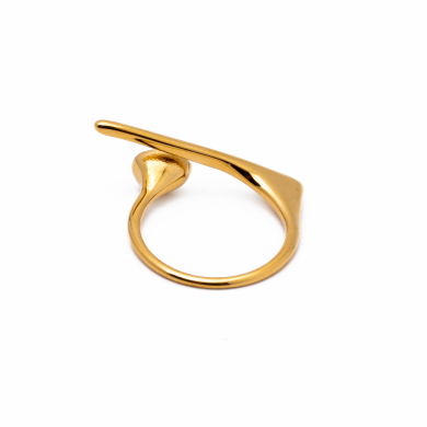 ANILLO ZO15815R DORADO Acero Inoxidable