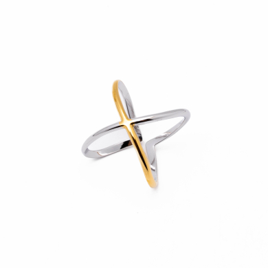 ANILLO ZO11126R150 BICOLOR Acero Inoxidable