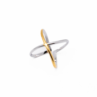 ANILLO ZO11126R150 BICOLOR Acero Inoxidable 2A35