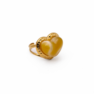 ANILLO ZO14207R DORADO+AMARILLO Acero Inoxidable