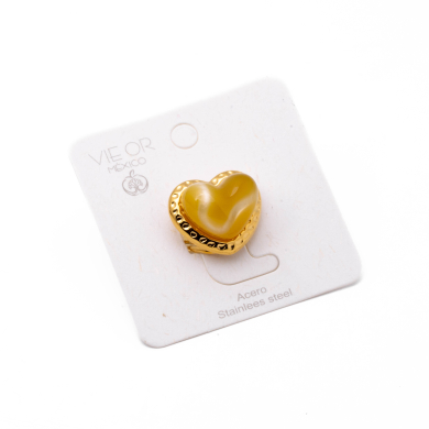 ANILLO ZO14207R DORADO+AMARILLO Acero Inoxidable