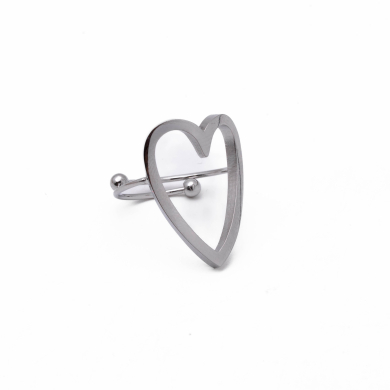 ANILLO ZO11448R PLATEADO Acero Inoxidable