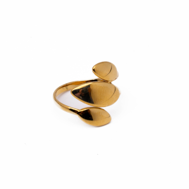 ANILLO ZO11353R150 DORADO Acero Inoxidable