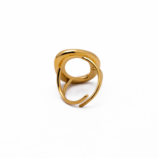 ANILLO ZO12360R250 Dorado Acero Inoxidable A23 -A23