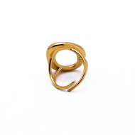 ANILLO ZO12360R250 Dorado Acero Inoxidable A23 -A23