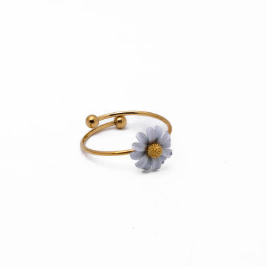 ANILLO ZO15813R DORADO Acero Inoxidable