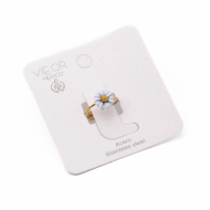 ANILLO ZO15813R DORADO Acero Inoxidable A34