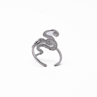 ANILLO ZO14125R PLATEADO Acero Inoxidable 2A410