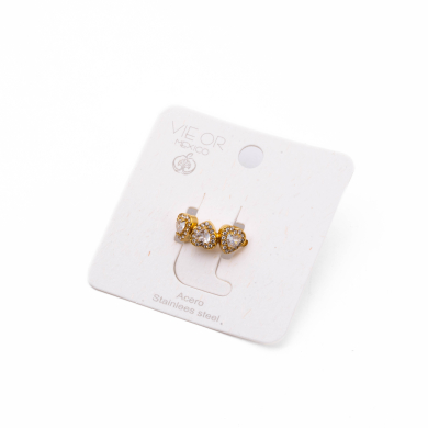 ANILLO ZO13998R DORADO Acero Inoxidable