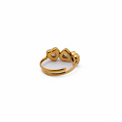 ANILLO ZO13998R DORADO Acero Inoxidable