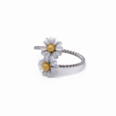 ANILLO ZO13463R PLATEADO Acero Inoxidable