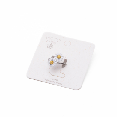 ANILLO ZO13463R PLATEADO Acero Inoxidable