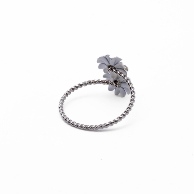 ANILLO ZO13463R PLATEADO Acero Inoxidable