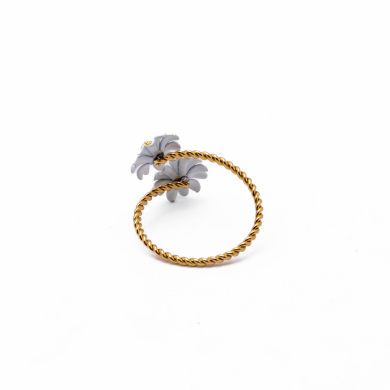 ANILLO ZO13463R DORADO Acero Inoxidable