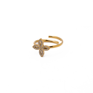 ANILLO ZO15172R DORADO Acero Inoxidable