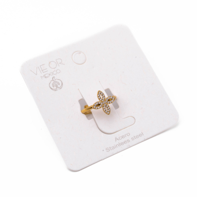 ANILLO ZO15172R DORADO Acero Inoxidable