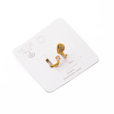 ANILLO ZO13450R DORADO Acero Inoxidable