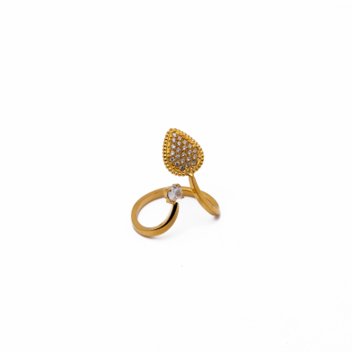 ANILLO ZO13450R DORADO Acero Inoxidable