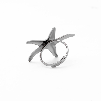 ANILLO ZO14448R PLATEADO Acero Inoxidable