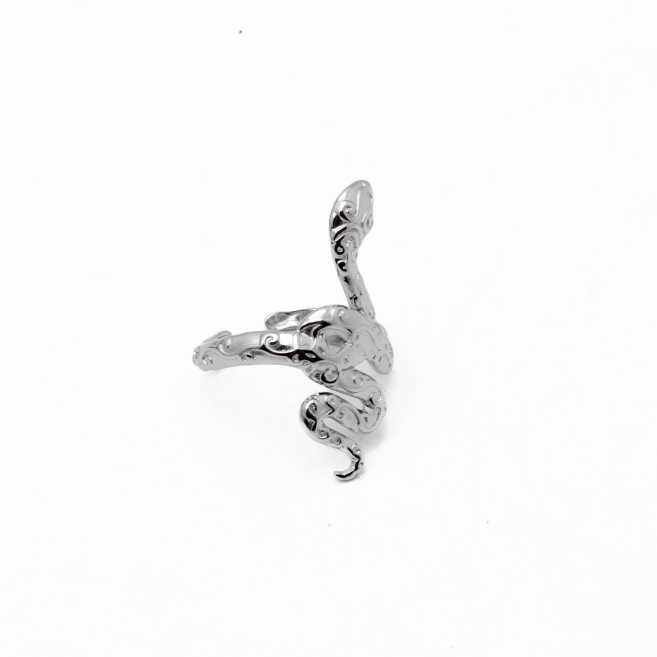 ANILLO ZO14102R PLATEADO Acero Inoxidable 2A410