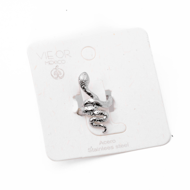 ANILLO ZO14102R PLATEADO Acero Inoxidable